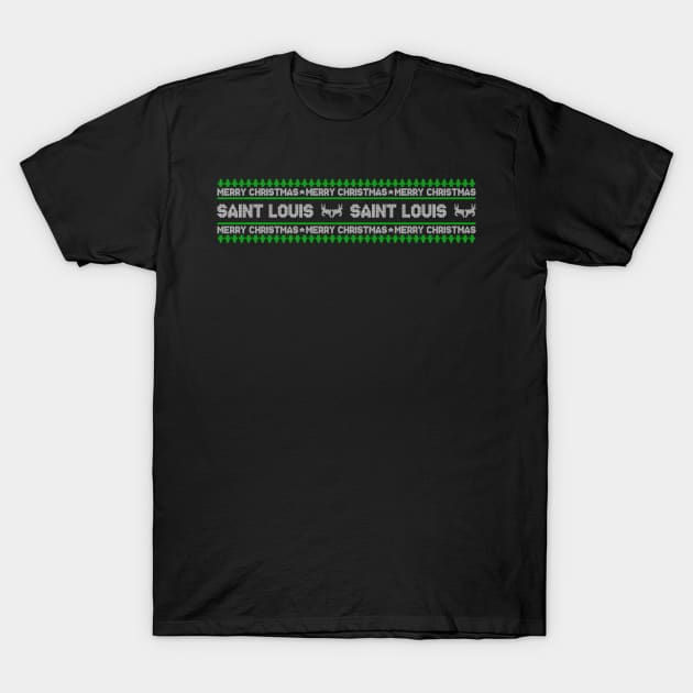 Saint Louis Christmas T-Shirt by Americansports